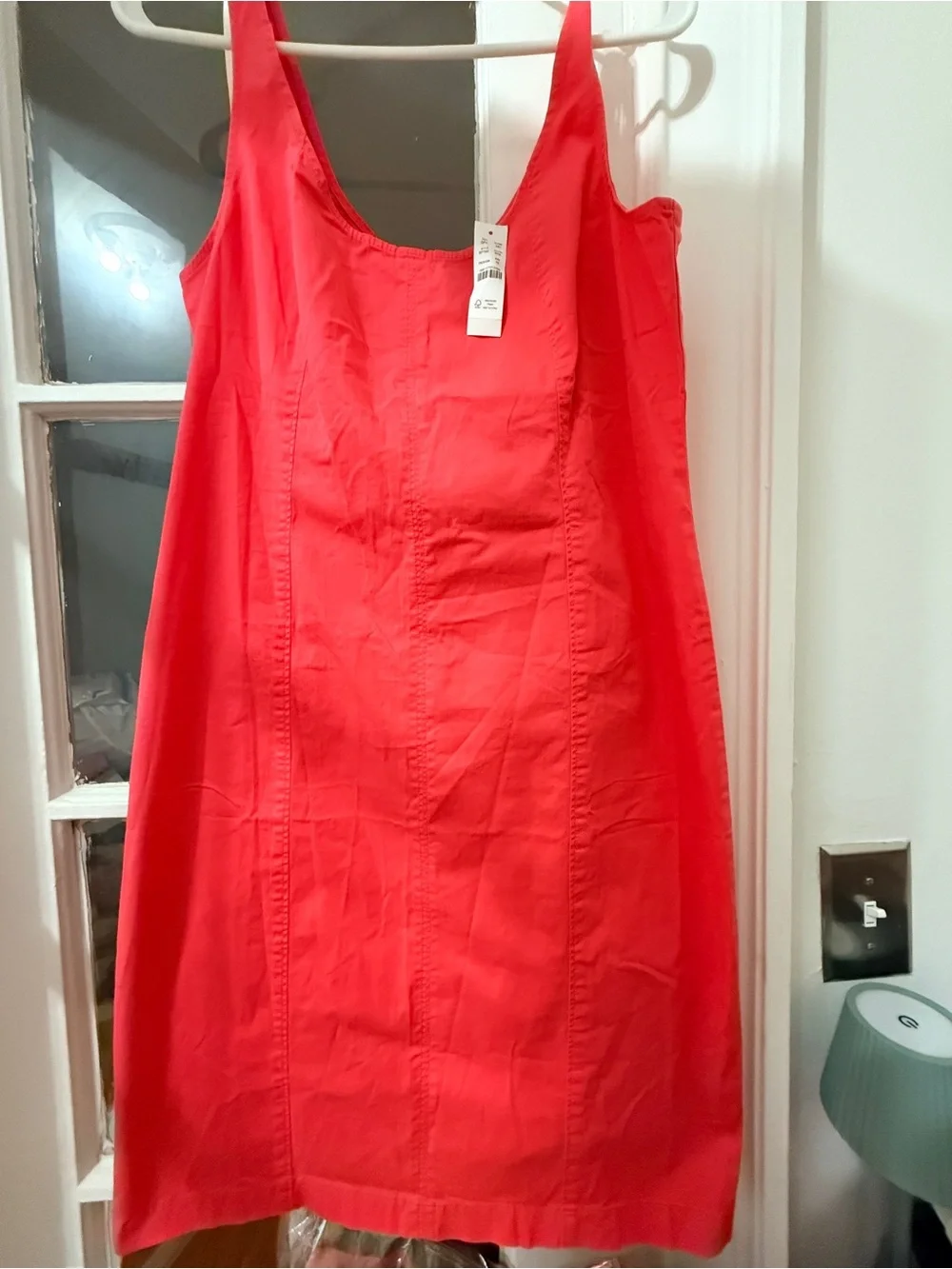 J crew pink dress - this is under the Re-imagined line - 98% cotton NWT